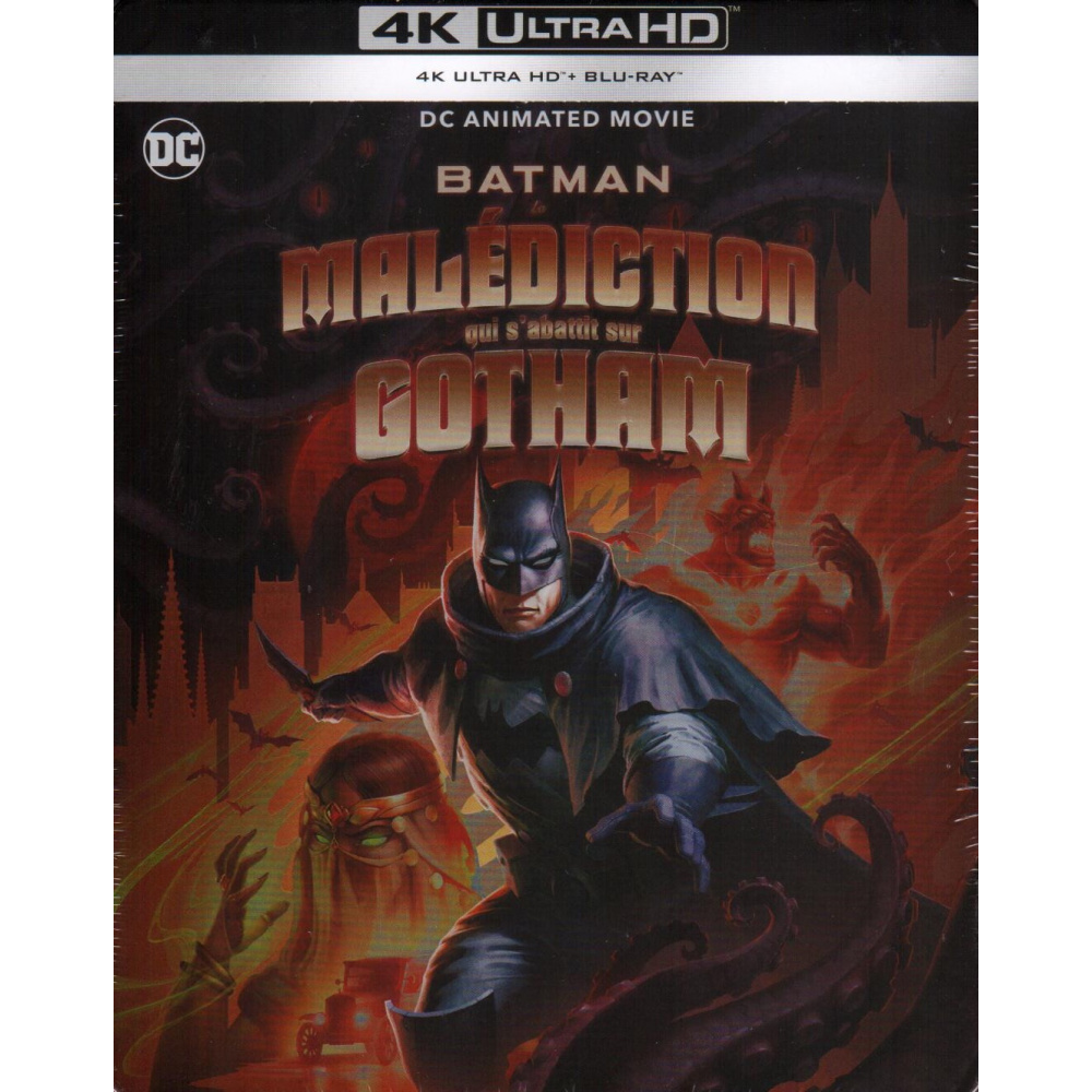 BATMAN LA MALEDICTION QUI S'ABATTIT SUR GOTHAM (ULTRA HD BLU RAY)