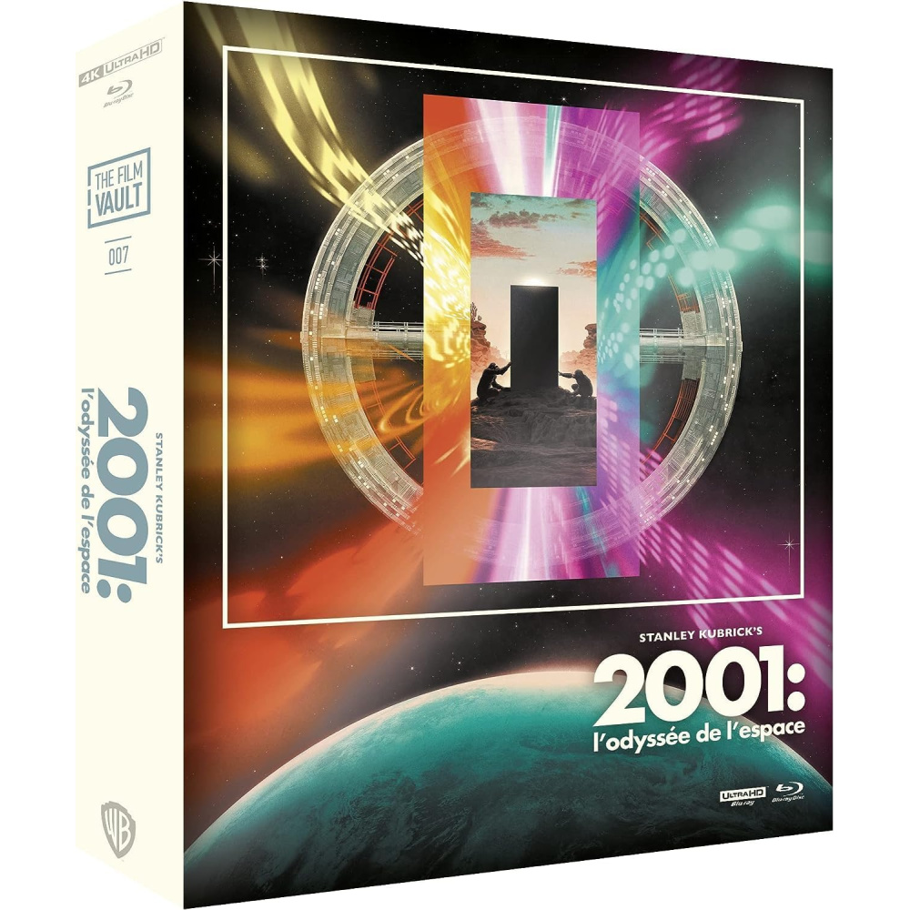 2001 L'ODYSSEE DE L'ESPACE  EDITION COLLECTOR THE FILM VAULT (ULTRA HD BLU RAY)