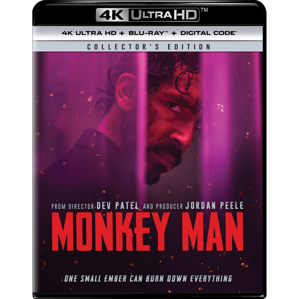 MONKEY MAN (ULTRA HD BLU RAY)