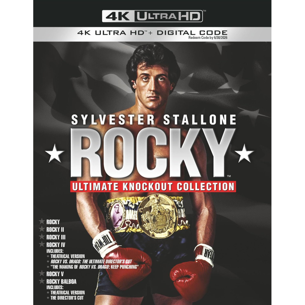 ROCKY 6-FILM COLLECTION (ULTRA HD BLU RAY)