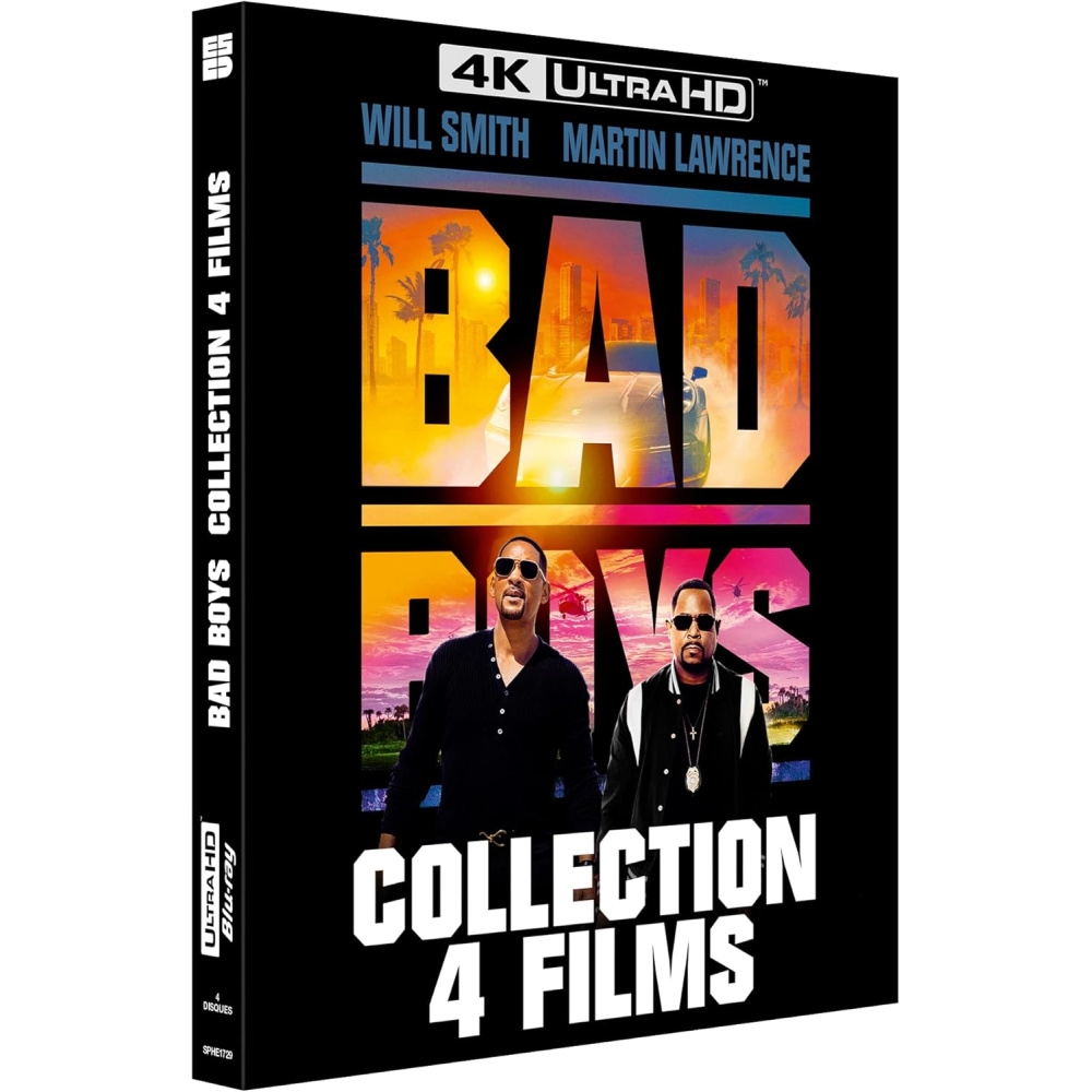 BAD BOYS COLLECTION 4 FILMS (ULTRA HD BLU RAY)