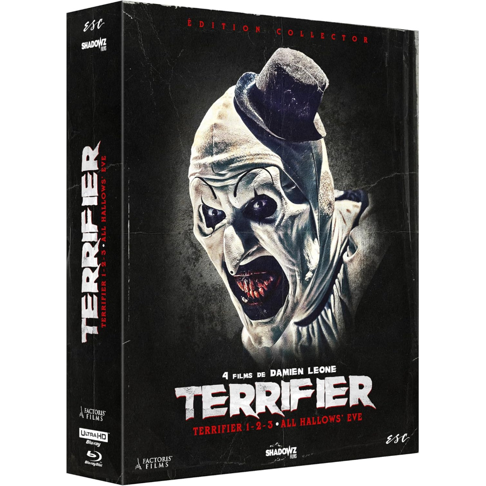 TERRIFIER COFFRET COLLECTOR TRILOGIE (ULTRA HD BLU RAY)