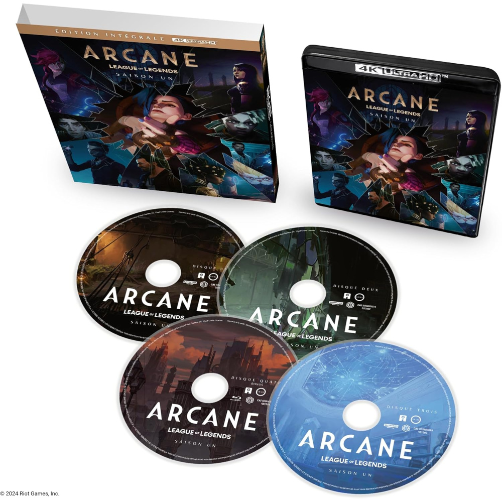 ARCANE LEAGUE OF LEGENDS SAISON 1 (ULTRA HD BLU RAY)