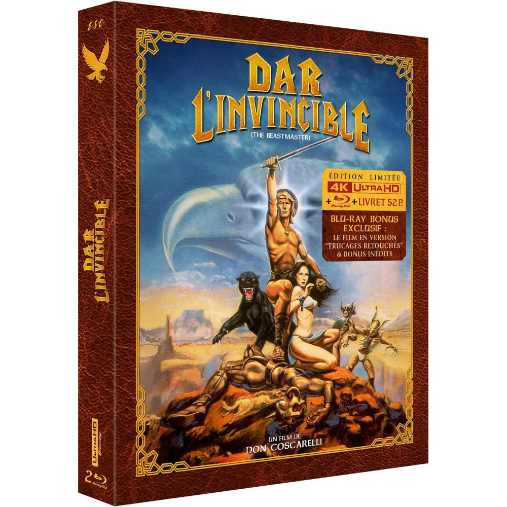 DAR L'INVINCIBLE COFFRET COLLECTOR HEROÏQUE (ULTRA HD BLU RAY)
