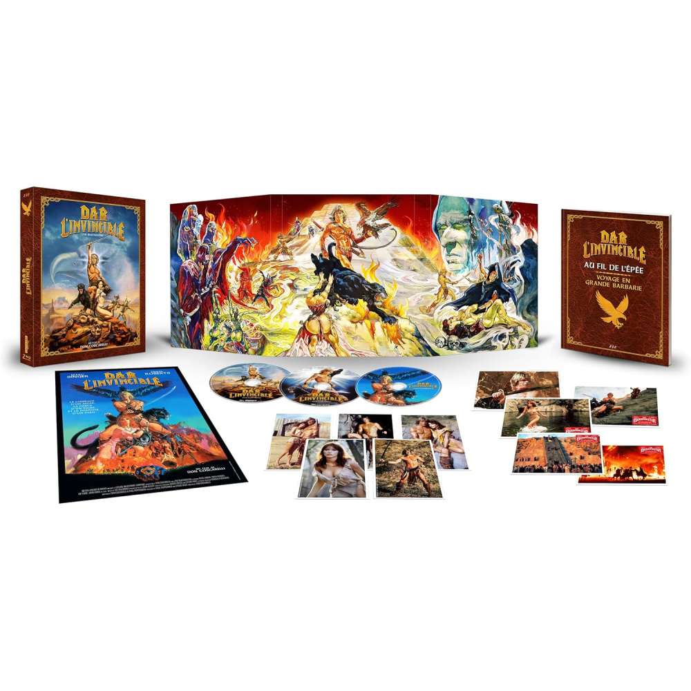 DAR L'INVINCIBLE COFFRET COLLECTOR HEROÏQUE (ULTRA HD BLU RAY)