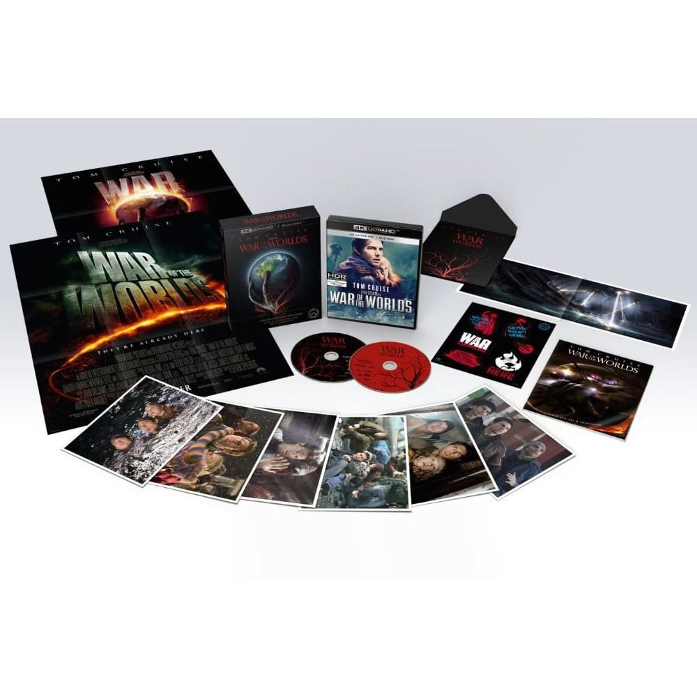 LA GUERRE DES MONDES EDITION COLLECTOR 20eme ANNIVERSAIRE (ULTRA HD BLU RAY)