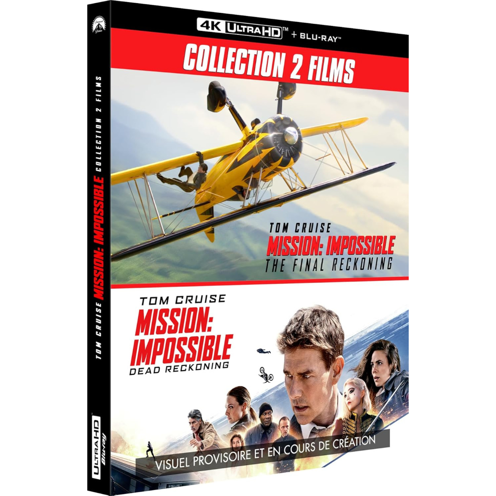 MISSION IMPOSSIBLE DEAD & FINAL RECKONING (ULTRA HD BLU RAY)