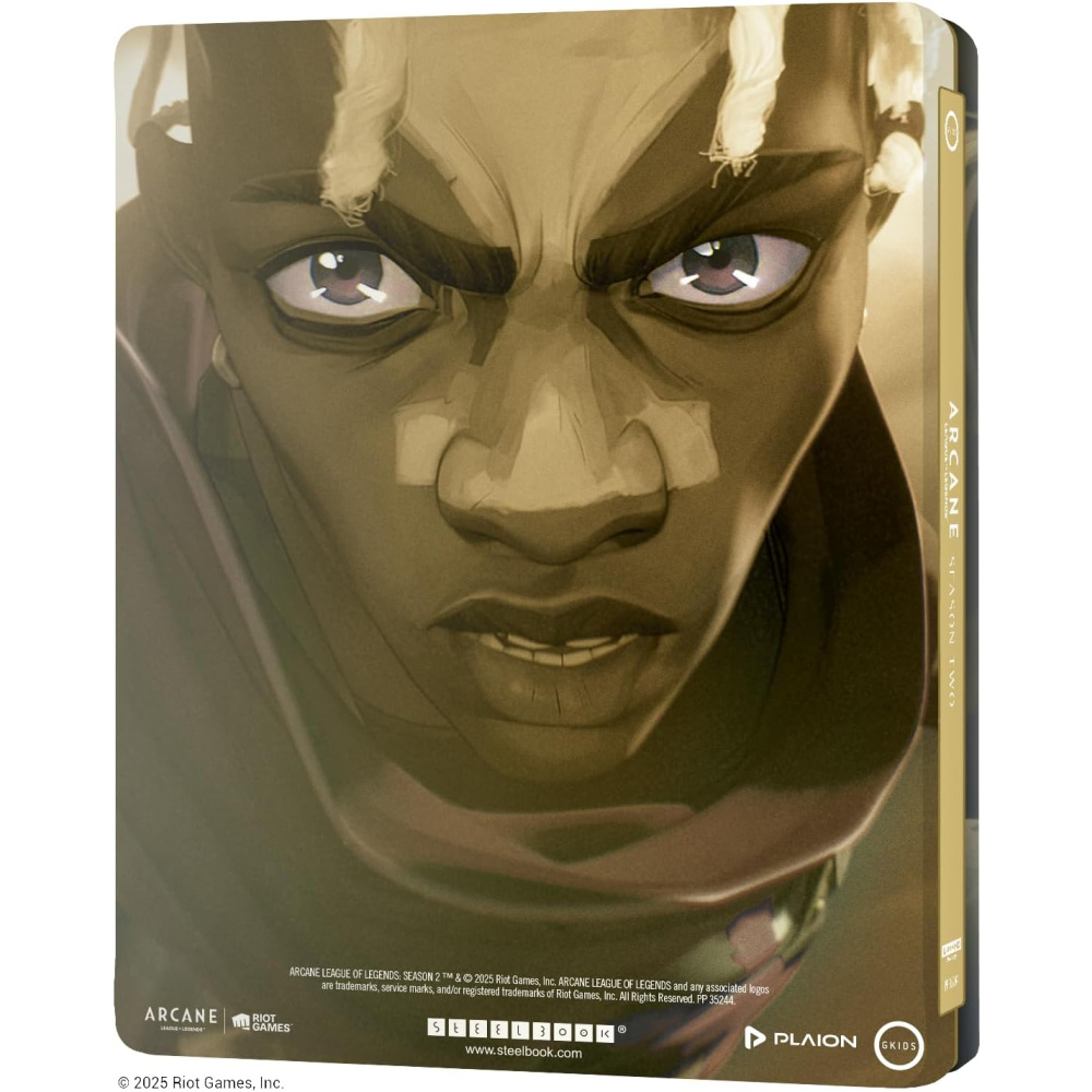ARCANE LEAGUE OF LEGENDS SAISON 2 - ÉDITION STEELBOOK LIMITÉE (ULTRA HD BLU RAY)