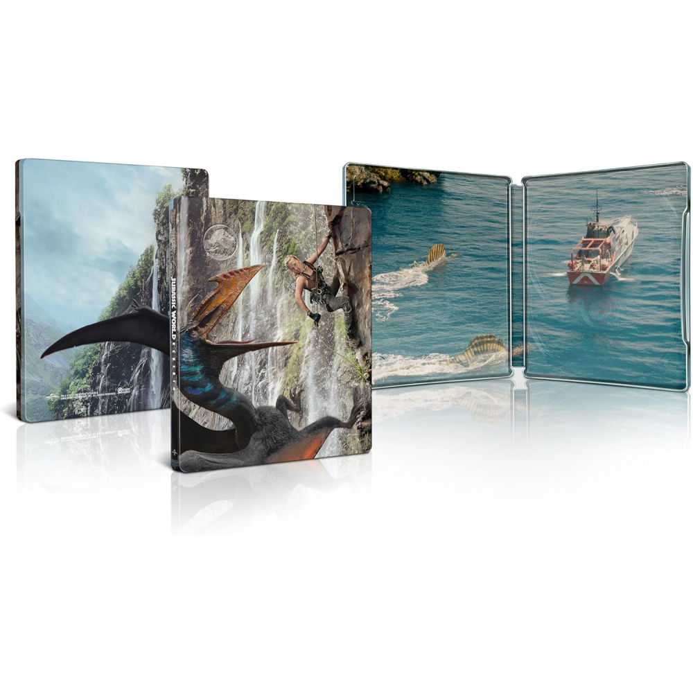 JURASSIC WORLD : RENAISSANCE - EDITION STEELBOOK LIMITEE (ULTRA HD BLU RAY)