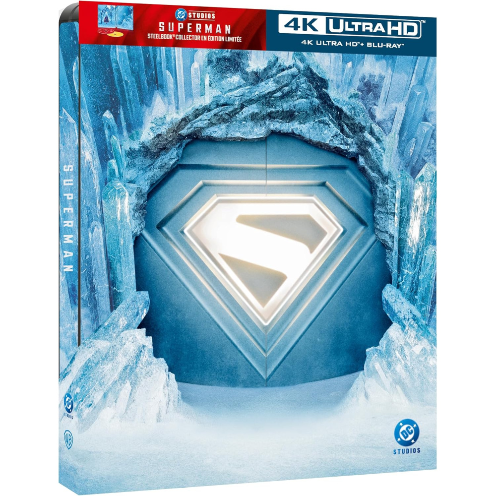 SUPERMAN (2025) ÉDITION STEELBOOK LIMITÉE (ULTRA HD BLU RAY)