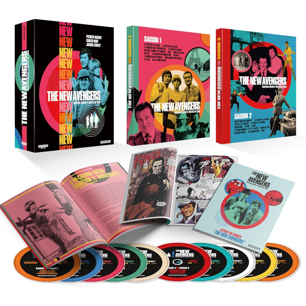 THE NEW AVENGERS - CHAPEAU MELON ET BOTTES DE CUIR - (ULTRA HD BLU RAY)