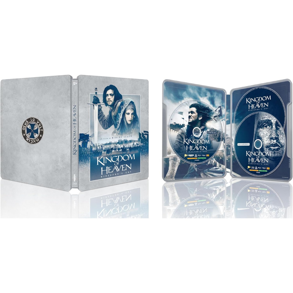 KINGDOM OF HEAVEN DIRECTOR'S CUT - EDITION LIMITEE STEELBOOK (ULTRA HD BLU RAY)