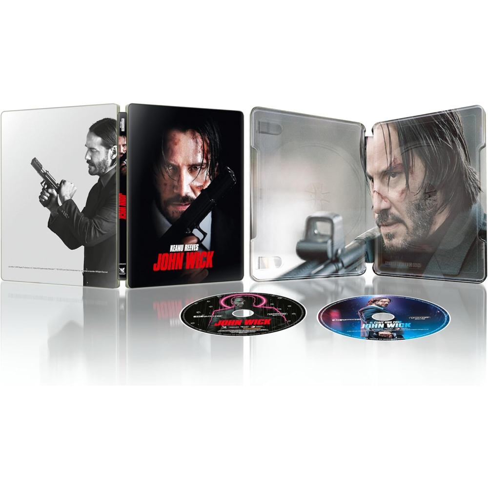 JOHN WICK - 10e ANNIVERSAIRE - STEELBOOK (ULTRA HD BLU RAY)