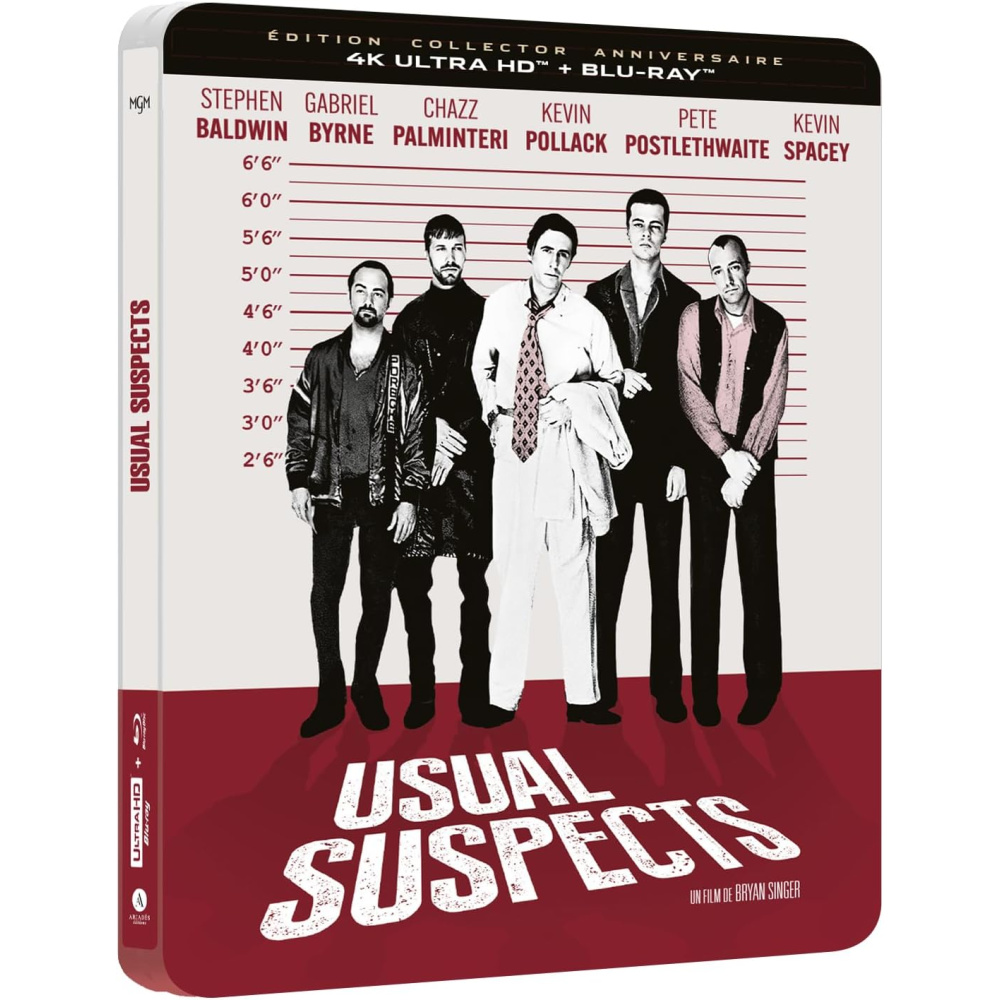 USUAL SUSPECT - STEELBOOK - ÉDITION LIMITÉE  (ULTRA HD BLU RAY)