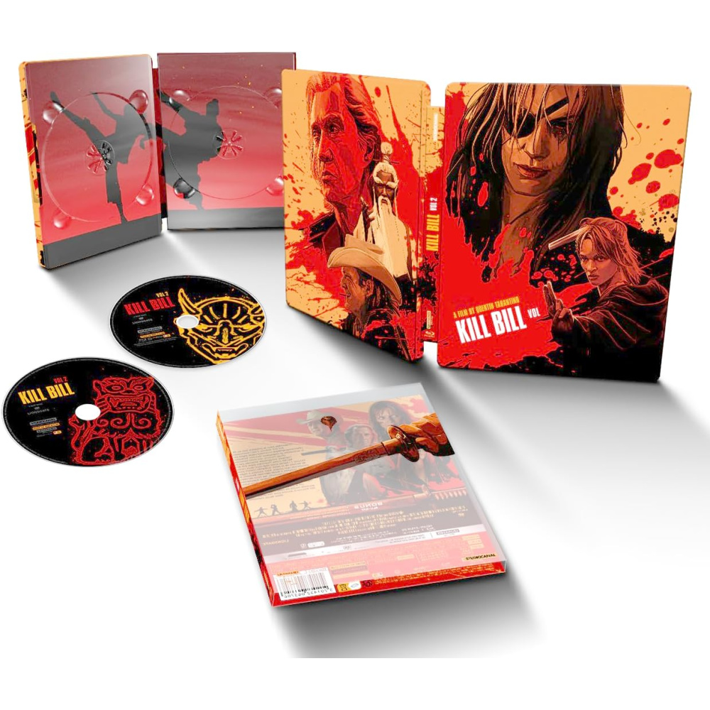 KILL BILL VOLUME 2 - STEELBOOK ÉDITION LIMITÉE (ULTRA HD BLU RAY)