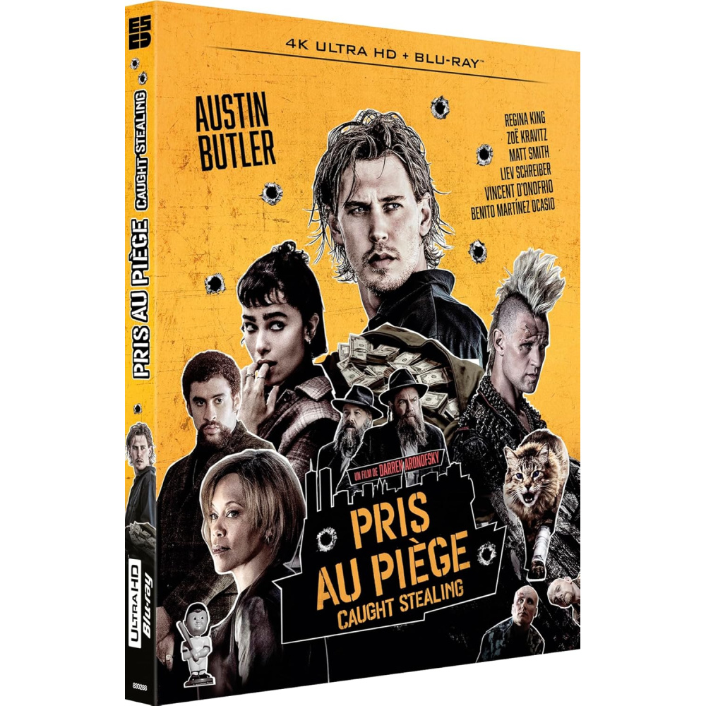 PRIS AU PIEGE - CAUGHT STEALING - (ULTRA HD BLU RAY)