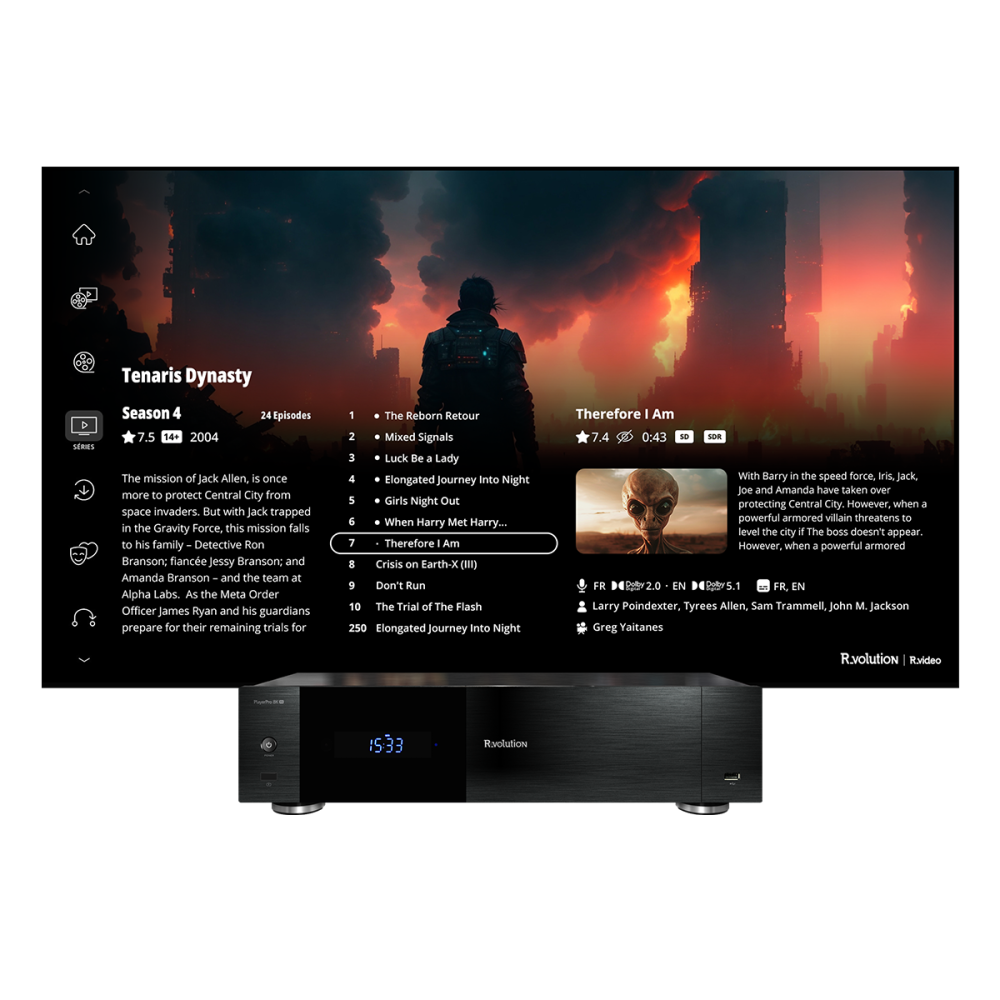 R_VOLUTION PLAYER PRO 8K TV