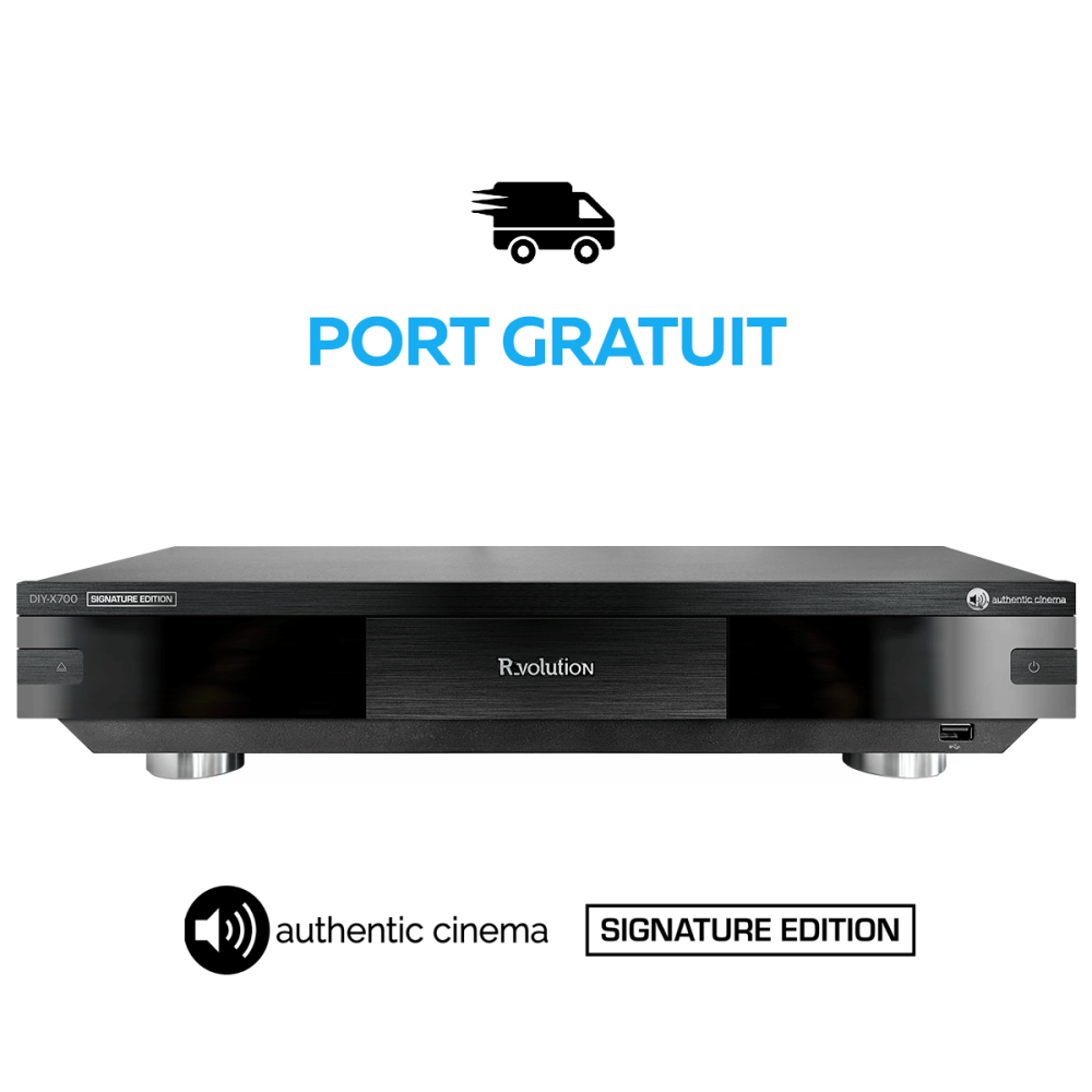 MODIFICATION AUTHENTIC CINEMA SIGNATURE EDITION POUR R_VOLUTION CHASSIS DIY-700