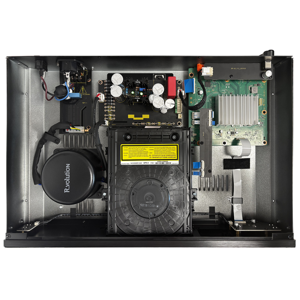 R_VOLUTION CHASSIS DIY-700 + SONY LECTEUR BLURAY UHD UBP-X700K AUTHENTIC CINEMA