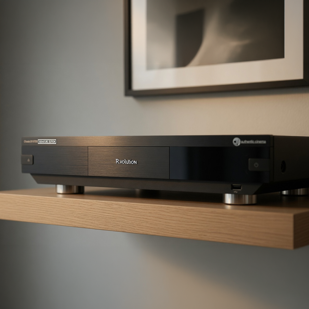 R_VOLUTION CHASSIS DIY-700 + SONY LECTEUR BLURAY UHD UBP-X700K AUTHENTIC CINEMA