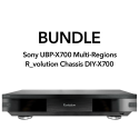 R_VOLUTION CHASSIS DIY-700 + SONY LECTEUR BLURAY UHD UBP-X700K  MULTI-REGIONS RECONDITIONNÉ