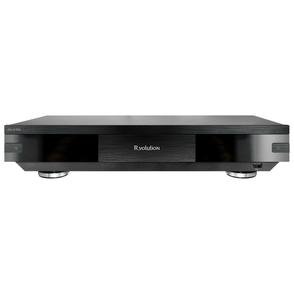 R_VOLUTION CHASSIS DIY-700 + SONY LECTEUR BLURAY UHD UBP-X700K  MULTI-REGIONS RECONDITIONNÉ