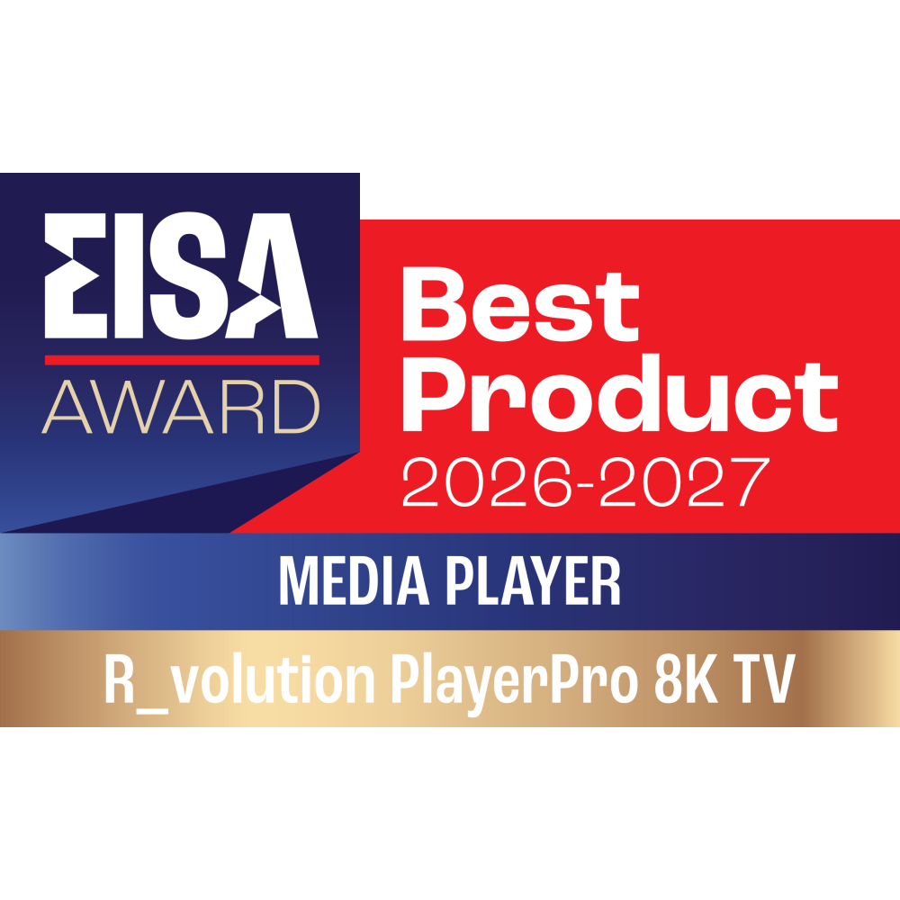 R_VOLUTION PLAYER PRO 8K TV