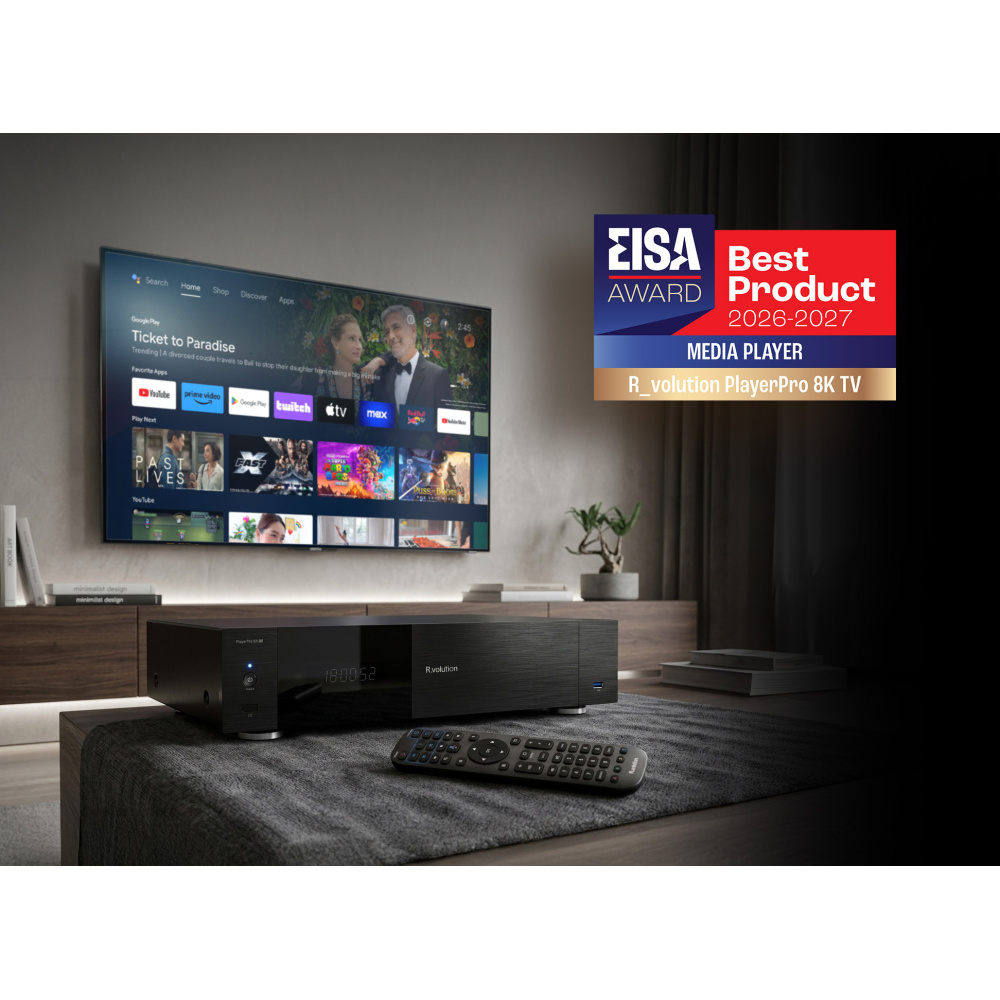 REFURBISHED R_VOLUTION PLAYER PRO 8K TV