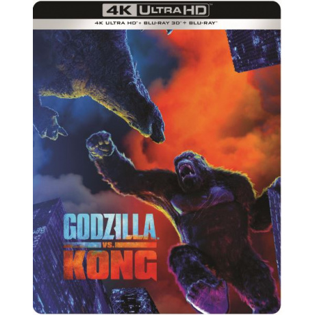 GODZILLA VS. KONG (ULTRA HD BLU RAY) + 3D