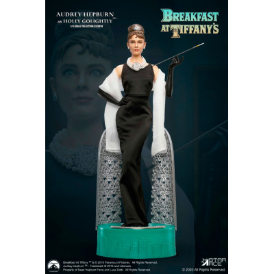 COLLECTIBLE AUDREY HEPBURN (HOLLY GOLIGHTLY) 52CM