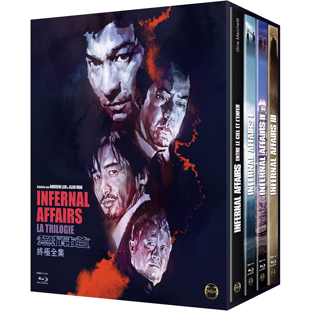 INFERNAL AFFAIRS LA TRILOGIE (ULTRA HD BLU RAY)