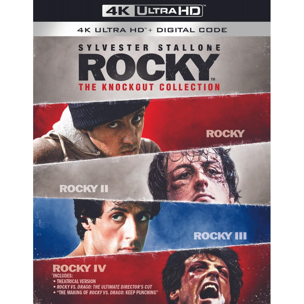 ROCKY THE KNOCKOUT COLLECTION (ULTRA HD BLU RAY)