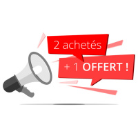 DEUX ACHETÉS : LE TROISIÈME OFFERT